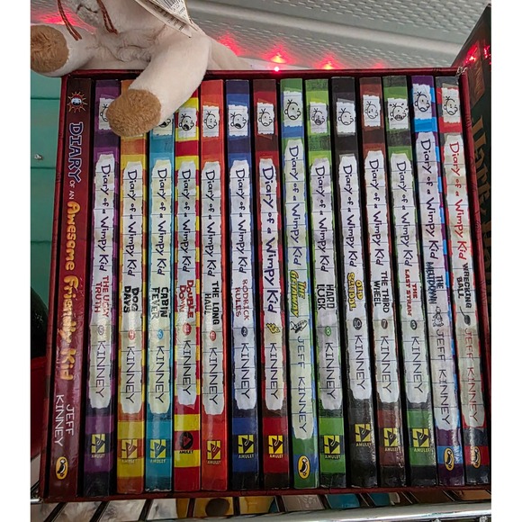 Jeff Kinney Other - Diary of a Wimpy‎ Kid Book Series Collection Jeff Kinney Set Lot
